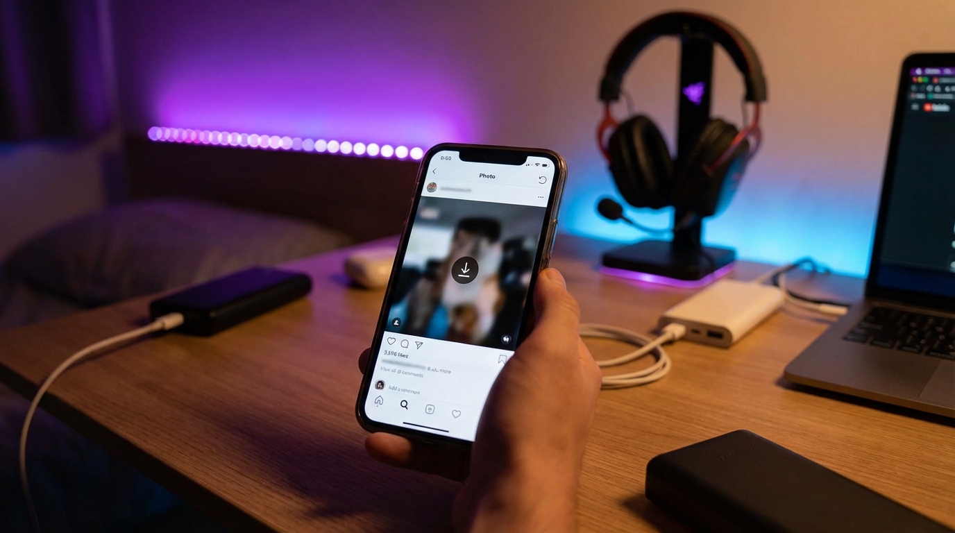 Cách tải Reels Instagram về điện thoại không watermark 2026